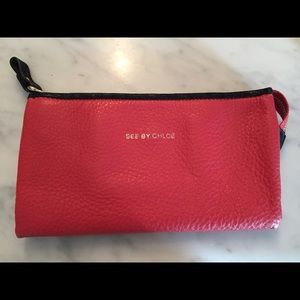 See By Chloe wallet CORAL colour, LIKE NEW